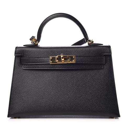 hermes 4er box mini|HERMES Box Mini Kelly Sellier 20 Black .